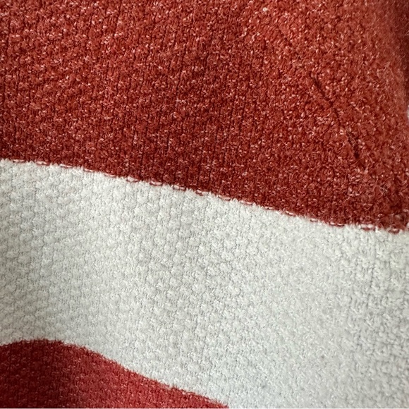 Pinque Pullover Sweater XS Orange & White - Picture 7 of 7